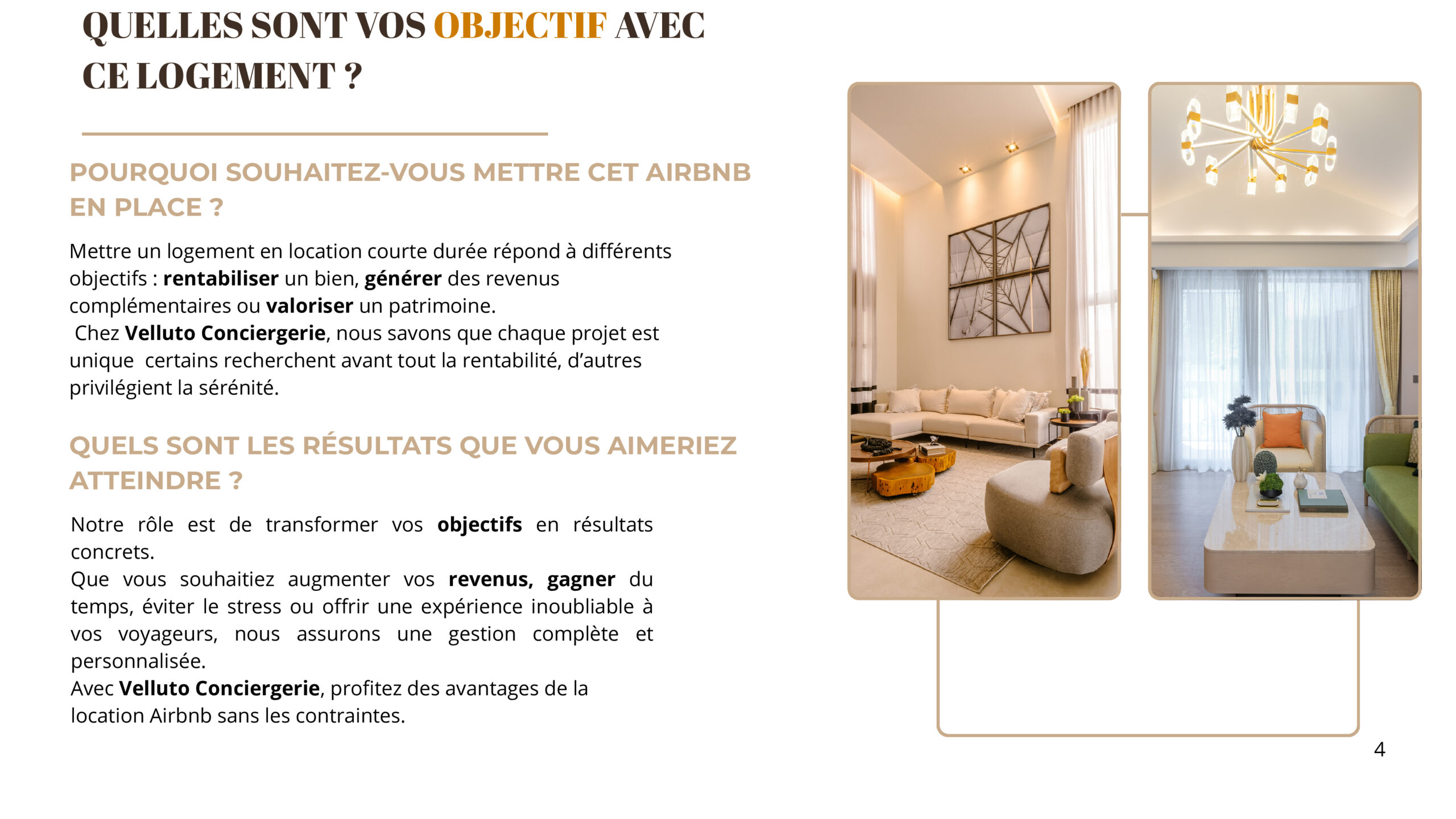 Détails premium par Velluto Conciergerie