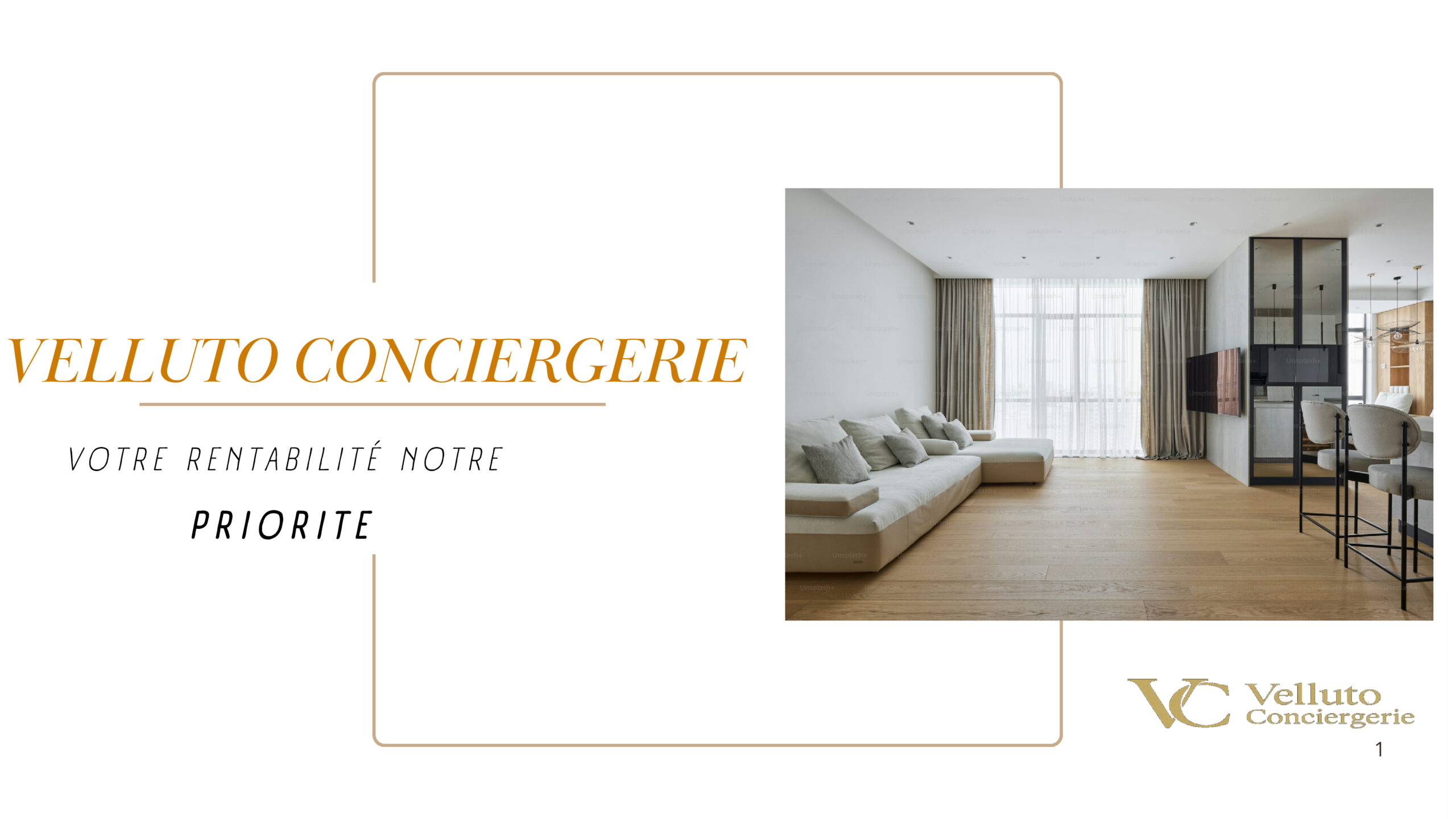 Intérieur valorisé par Velluto Conciergerie