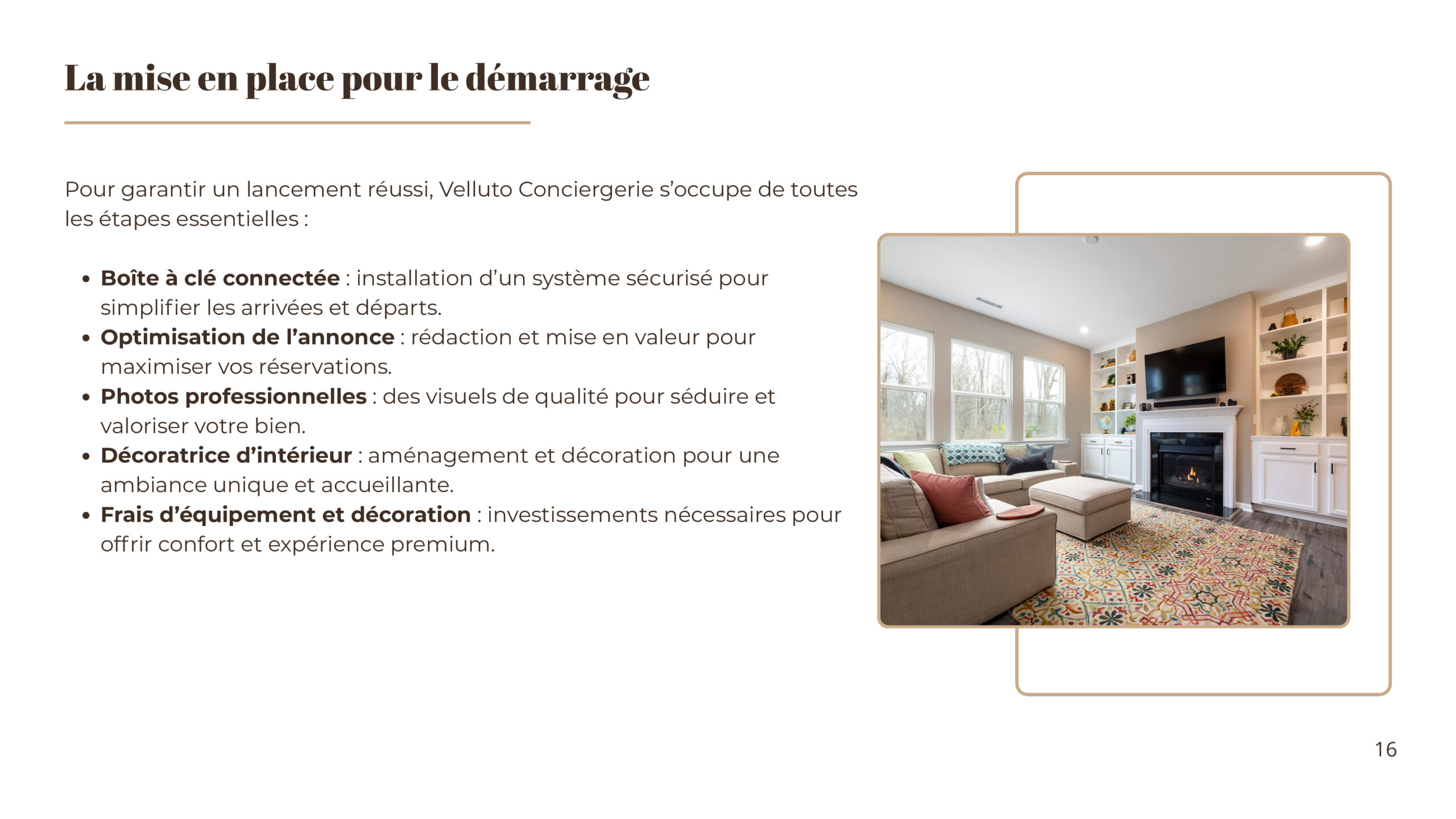 Vue dégagée sur l’extérieur